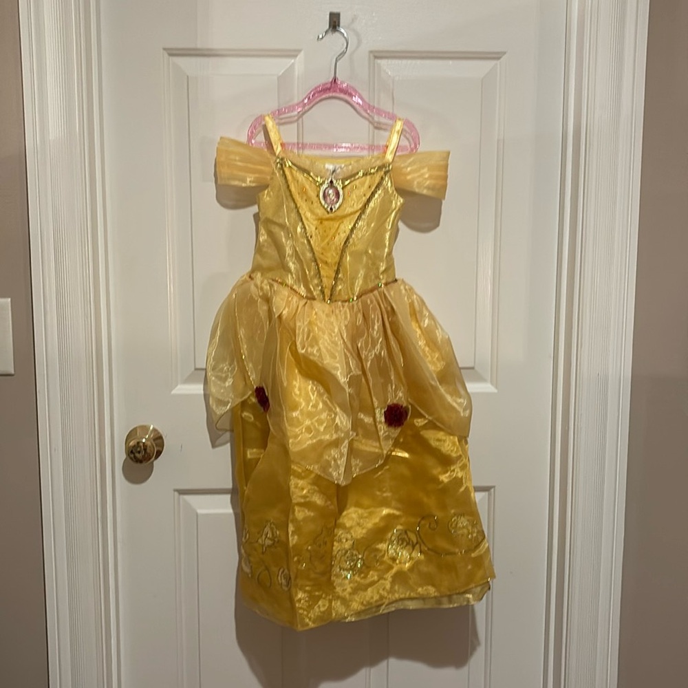 Disney Belle Princess Dress 5-6 Cosplay